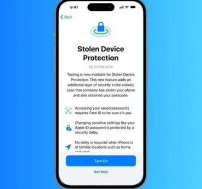 西山苹果授权维修店分享被盗设备保护功能开启方法 