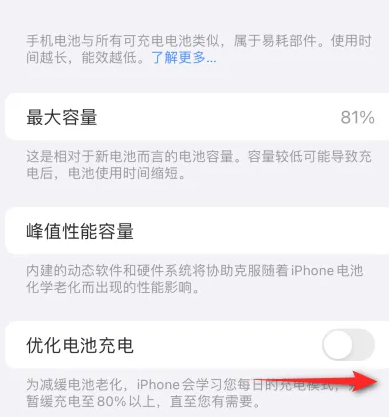 西山苹果15维修分享iPhone15充电到80%就充不进电了怎么办 