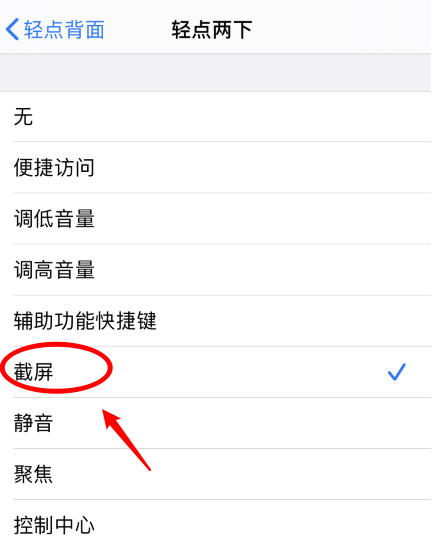 西山苹果手机维修分享iPhone12如何启用双击截屏 